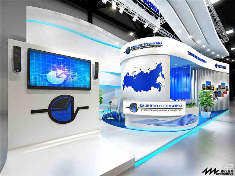 日本那智不二越機(jī)器人公司參展上海展覽公司上海展覽設(shè)計(jì)展臺(tái)搭建2