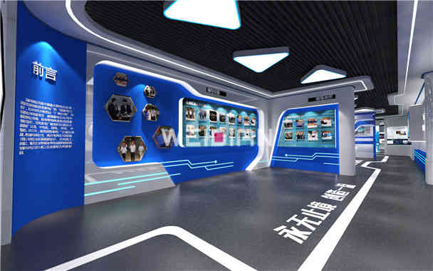 國電發(fā)電企業(yè)深圳展廳裝修設(shè)計(jì)方案