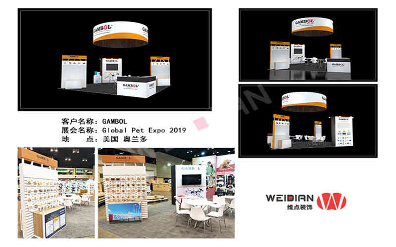  維點(diǎn)展覽設(shè)計公司助力多家企業(yè)美國展覽設(shè)計搭建