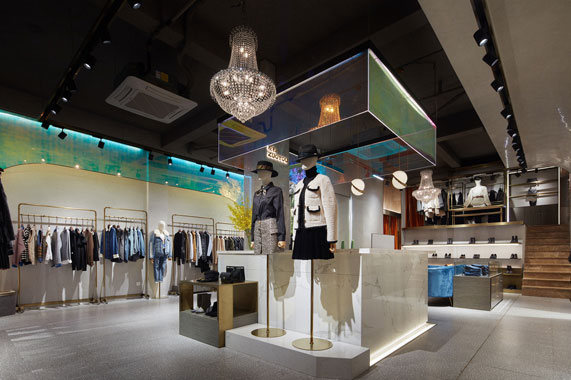 廣州展廳設計公司莆田左右高端女裝服裝店裝修設計 廣州展廳設計公司莆田左右高端女裝服裝店裝修設計