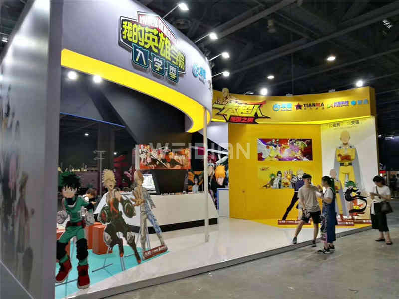 廣州展臺設(shè)計公司搭建展臺裝修國際動漫游戲展覽會CCG EXPO展會設(shè)計搭建