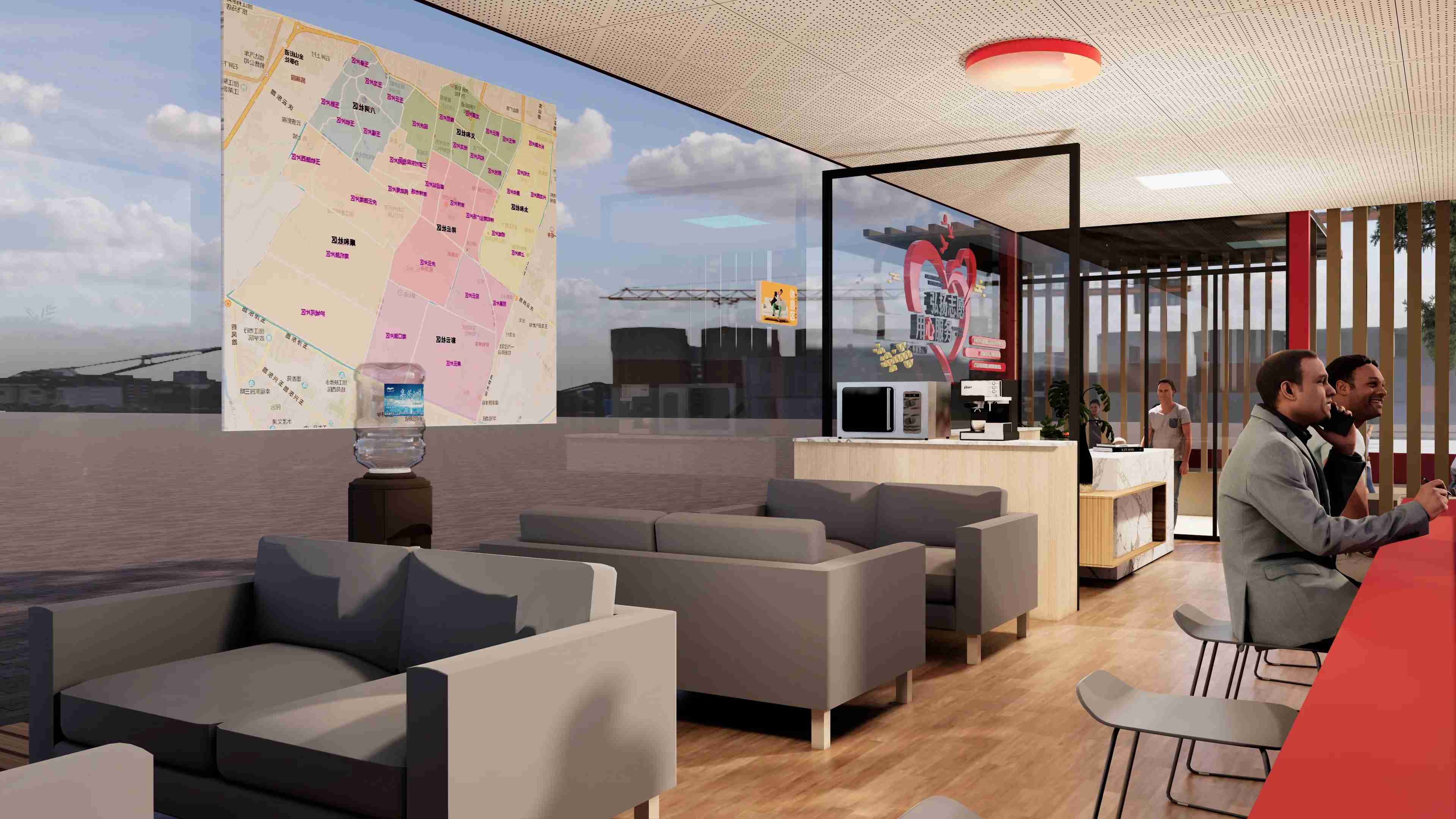 廣東佛山黨群服務(wù)驛站、廣東暖心驛站、廣東愛心驛站設(shè)計(jì)施工