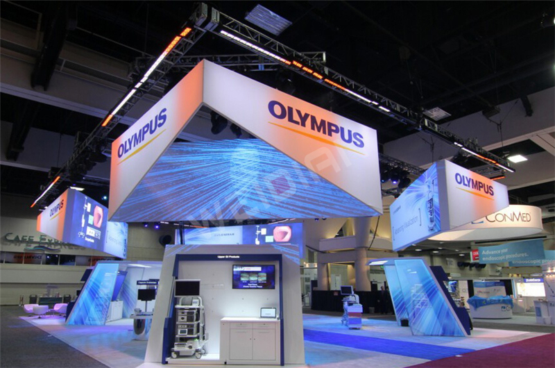 香港展覽設計公司制作2024年香港時尚家品展香港展臺設計搭建1